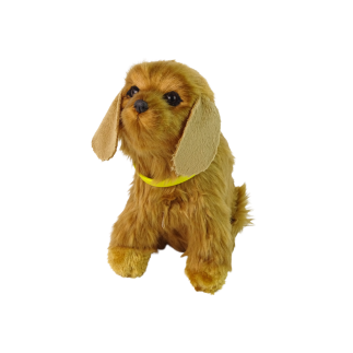 Interaktywny Pluszowy Pies Cocker Spaniel Szczekający z Ruszającym Ogonem EAN: 5905214977382