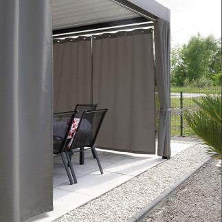 Belis tkanina dekoracyjna premium zewnętrzna 150 cm ciemny szary EAN: 5906450005853