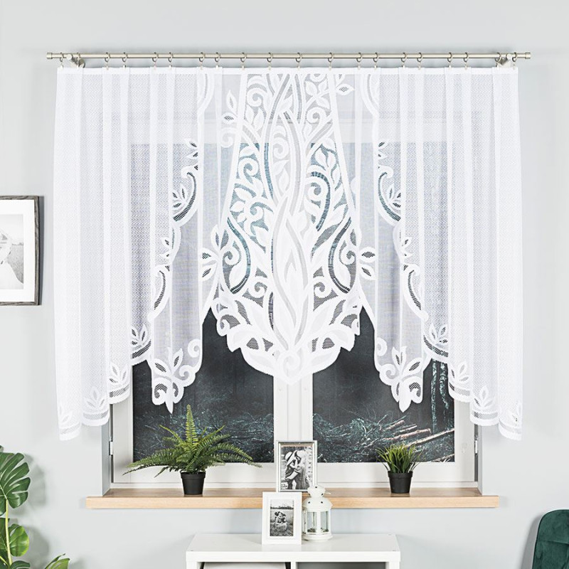 Firanka żakardowa Pola 300x140cm biała EAN: 5907693235687