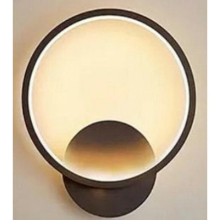Zd132 kinkiet led 12w czarny