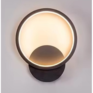 Zd132 kinkiet led 12w czarny