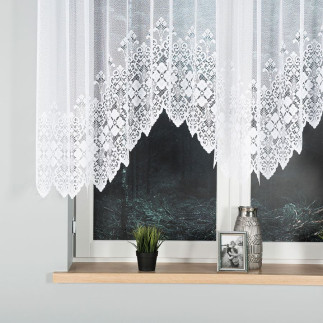 Firanka Nadia żakardowa gotowa 300x130cm kolor biały EAN 5907693236110