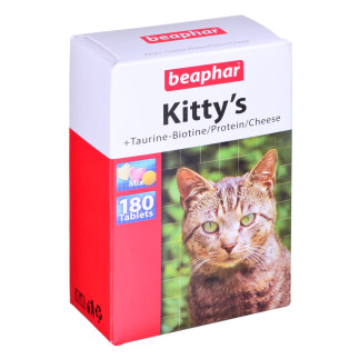 Beaphar kitty's mix - witaminy przysmak dla kota 180szt