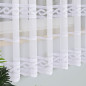 Firanka haftowana pasowa 180cm, kolor biały 001, EAN: 5907693266759