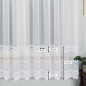 Firanka haftowana pasowa 180cm, kolor biały 001, EAN: 5907693266759