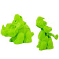 Ciastolina Dinozaury Jajka Foremka 12 El. 4 Kolory - EAN: 5903802459128