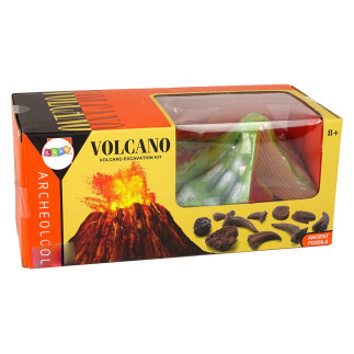 Zestaw edukacyjny wykopaliska wulkan