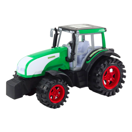 Duży Traktor Farmerski Rolniczy Napęd Zielony EAN: 5905991017981