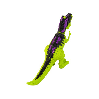 Dinozaur zdalnie sterowany światła dźwięki zielony