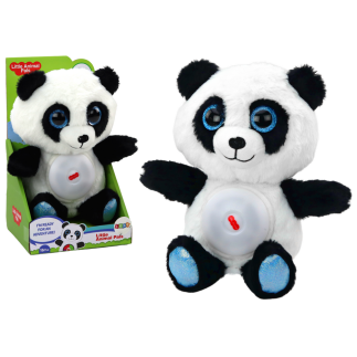 Miś panda usypiacz lampka kołysanki przytulanka maskotka 30 cm