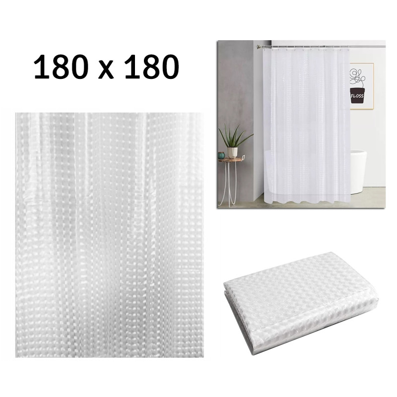 Zasłona prysznicowa AG655D 180x180cm, EAN: 5907621831776 - styl i funkcjonalność do Twojej łazienki! Zasłona prysznicowa AG655D 180x180cm, EAN: 5907621831776 - styl i funkcjonalność do Twojej łazienki!