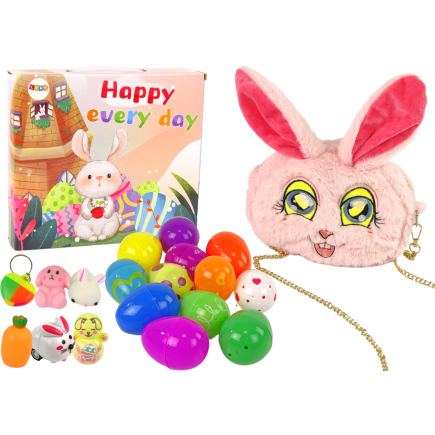 Zestaw jajek wielkanocnych fidget toys torebka królik