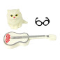 Lalka dla dzieci Emily z gitarą i kotkiem, długie blond włosy, okulary - EAN: 5905515359948 Lalka dla dzieci Emily z gitarą i kotkiem, długie blond włosy, okulary - EAN: 5905515359948