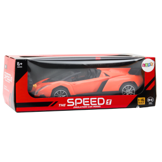 Auto samochód sportowy zdalnie sterowany rc 1:16 pomarańczowy
