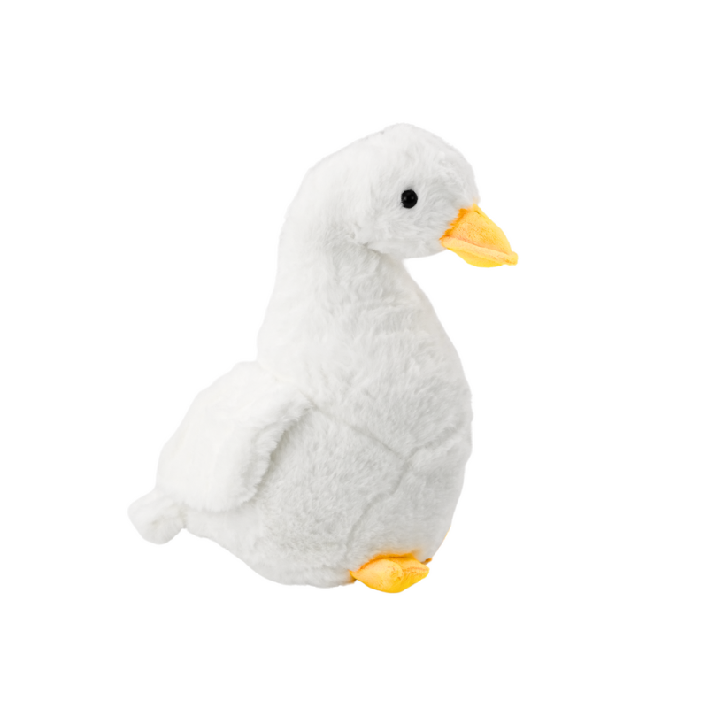 Biała pluszowa gęś maskotka przytulanka 30 cm - EAN: 5905991010531