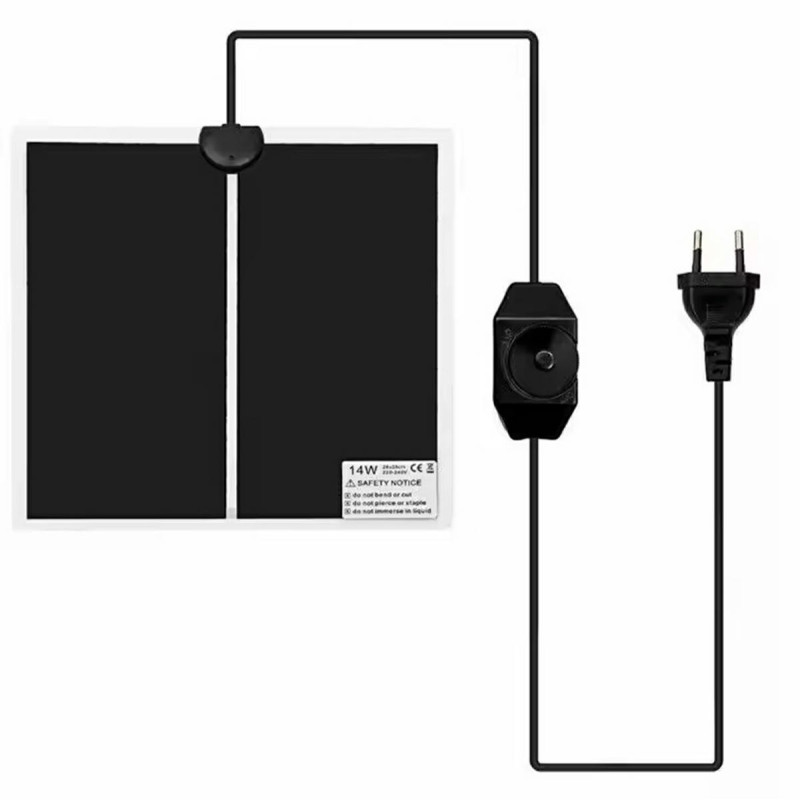 Ag755a Mata Grzewcza 14W 28x28cm do Terrarium EAN: 5907621851774