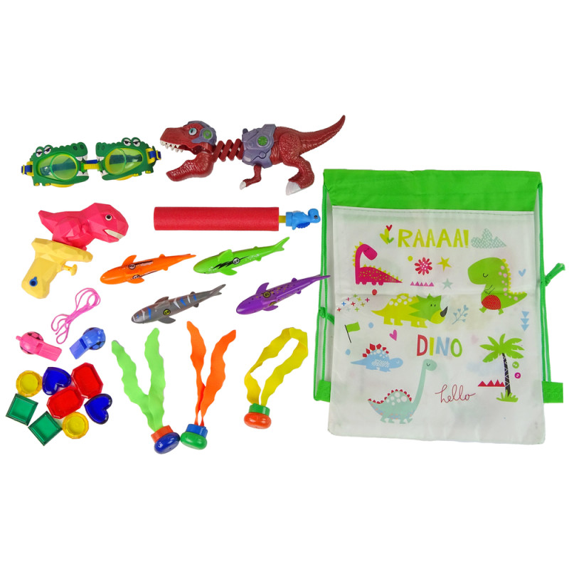 Zestaw zabawek do nurkowania Dinozaur EAN: 5905679072653