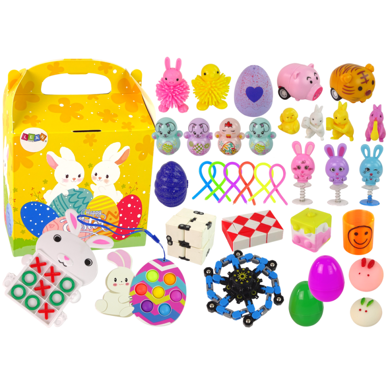 Zestaw Zabawek Wielkanocnych Fidget Toys Antystresowych 36 Elementów - EAN: 5905323216785