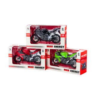 Motocykl sportowy 1:12 figurka model kolekcjonerski ścigacz mix - EAN: 5905991019589