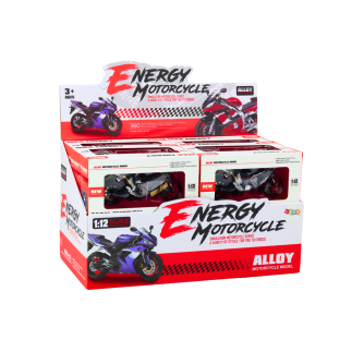 Motocykl motor sportowy 1:12 figurka model kolekcjonerski ścigacz mix