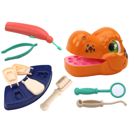 Zestaw kreatywny Dinozaur Dentysta z Ciastoliną i Akcesoriami EAN: 5905991004035