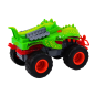 Auto Terenowe Dinozaur T-Rex z Dźwiękiem i Światłami, Zielone - EAN: 5905991018124
