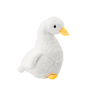 Pluszowa gęś maskotka biała przytulanka pluszak kaczka 40 cm