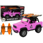 Auto terenowe różowe surfing 1:14 napęd frykcyjny EAN: 5905515358583
