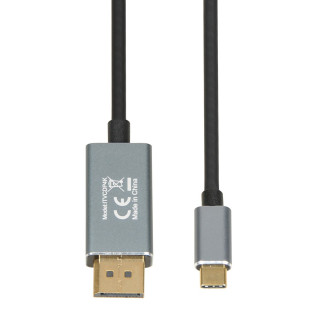 Ibox kabel itvcdp4k usb-c to displayport 4k 1,8m