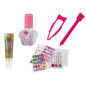 Walizka z akcesoriami do paznokci manicure naklejki tipsy