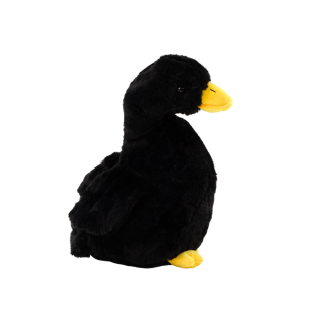 Pluszowa gęś maskotka czarna przytulanka pluszak kaczka 40 cm