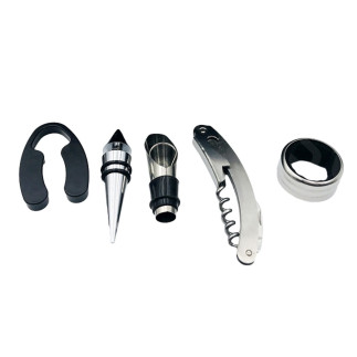 Ag210d zestaw akcesoriów do wina 6w1
