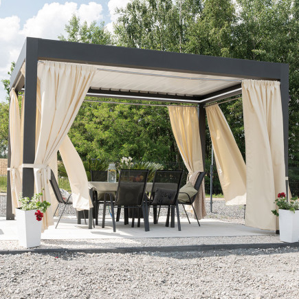 Ariel Premium Tkanina Dekoracyjna Zewnętrzna 150 cm Kremowa EAN: 5906450005983
