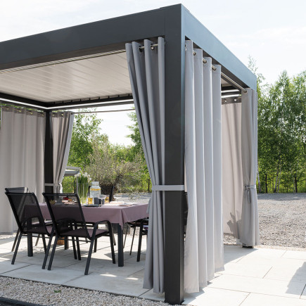 Ariel Tkanina Dekoracyjna Zewnętrzna Premium 150 cm Szary 284 EAN: 5906450923355