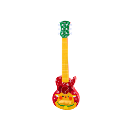 Gitara Zabawkowa dla Dzieci Renifer Czerwona z Regulacją Strun EAN: 5905991015765