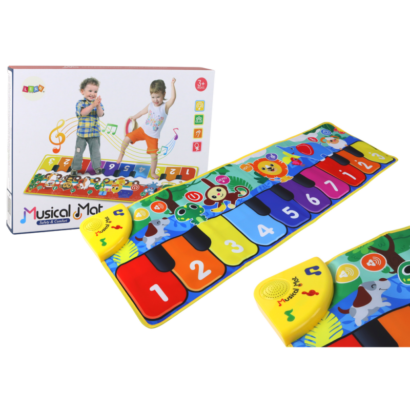 Mata do tańczenia z dźwiękami zwierząt Mikołaja - EAN: 5905884459096