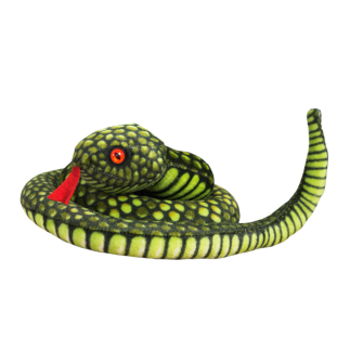 Maskotka pluszowa wąż zielony 100 cm
