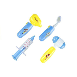 Zestaw małego lekarza w walizce doktor niebieski