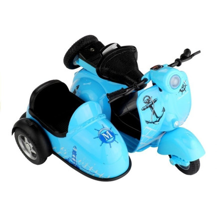 Motorek Jeżdżący LED z Dźwiękiem w 3 Kolorach 1:14 EAN: 5902808156925