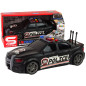 Auto sportowe Policja z dźwiękiem 1:16 czarne - EAN 5905991013006