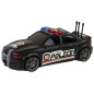 Auto sportowe Policja z dźwiękiem 1:16 czarne - EAN 5905991013006