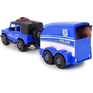 Auto terenowe transporter policja do rozkręcania diy koń