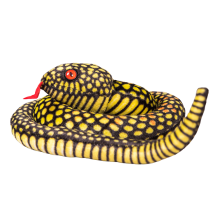 Maskotka pluszowa wąż żółty 100 cm