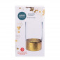 Golden Honey Wazon/Swiecznik Szklany H-20 cm w Kolorowym Boxie EAN: 5907508176358