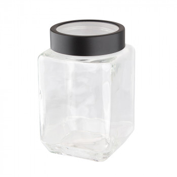 Słoik pojemnik szklany na produkty sypkie 700 ml kwadratowy