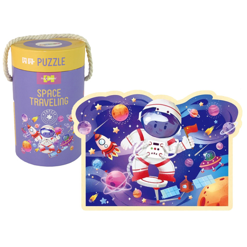 Puzzle w tubie Kosmos 28 elementów EAN: 5905679070338