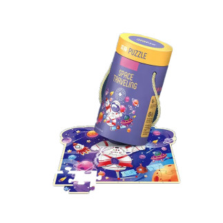 Puzzle w tubie Kosmos 28 elementów EAN: 5905679070338