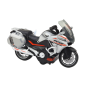 Motocykl z napędem frykcyjnym skala 1:10 policyjny sportowy
