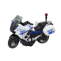 Motocykl z napędem frykcyjnym skala 1:10 policyjny sportowy