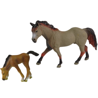 Zestaw figurek koni - Capricorn w zagrodzie 5905214971816